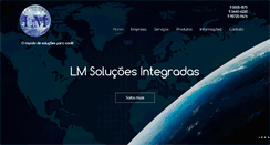 Desktop Screenshot of lmsolucoesintegradas.com.br